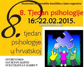 8. Tjedan psihologije u Studentskom savjetovalištu